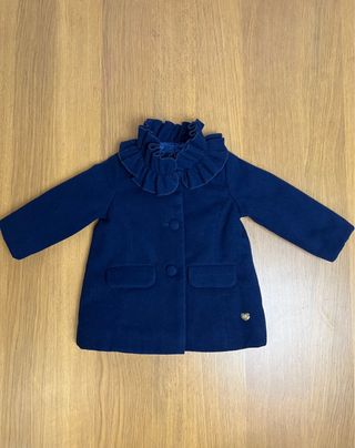 Cappotto Original Marines bimba blu navy tg 6-9m