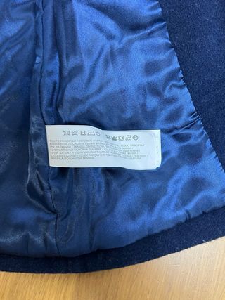 Cappotto Original Marines bimba blu navy tg 6-9m