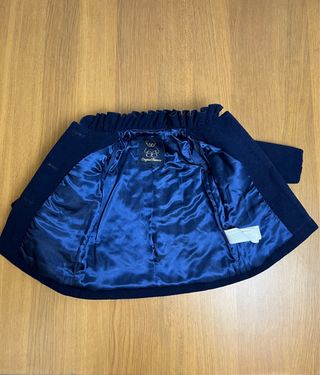 Cappotto Original Marines bimba blu navy tg 6-9m