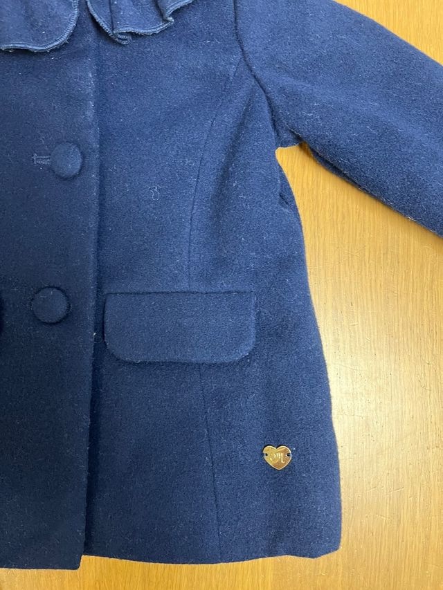 Cappotto Original Marines bimba blu navy tg 6-9m
