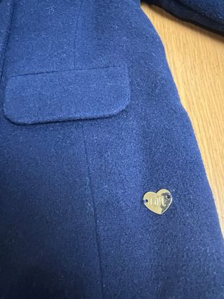 Cappotto Original Marines bimba blu navy tg 6-9m