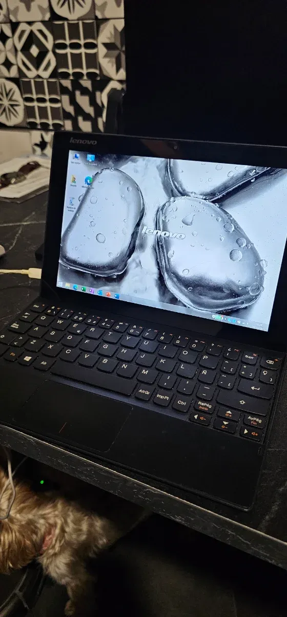 Lenovo Intel Atom Z3735F Portátil Negro