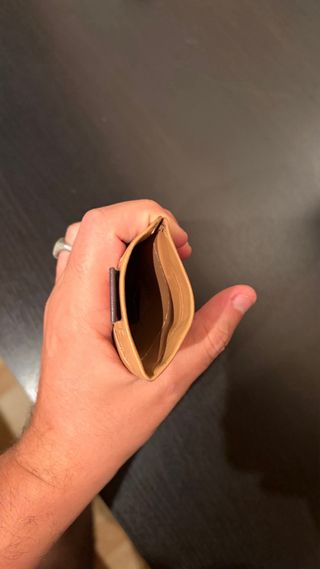 Cartera Tarjetero Bellroy Card Sleeve Marrón