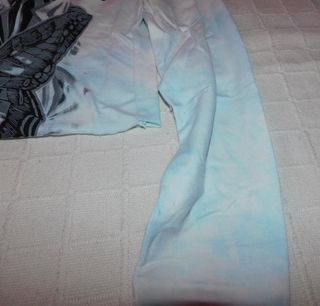 Camiseta manga larga azul 