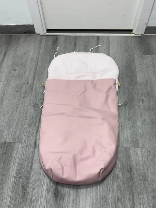 Saco universal para cochecito bebé rosa