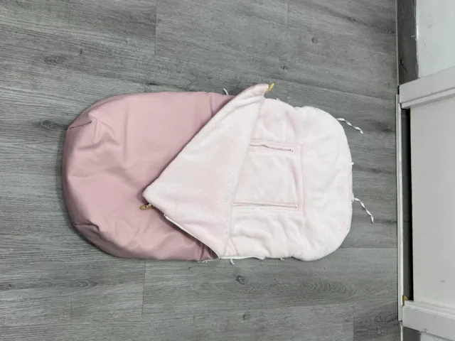 Saco universal para cochecito bebé rosa