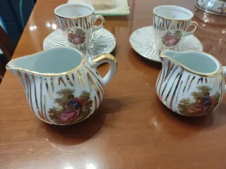 Juego de café Tú y Yo porcelana