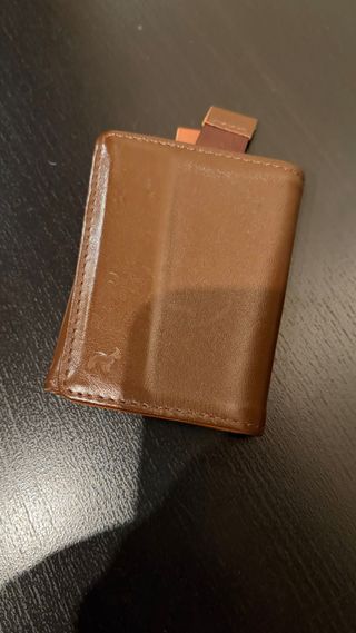 Cartera Frenchies co Mini Piel Marrón