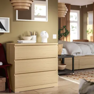 Cómoda Ikea Malm 3 cajones