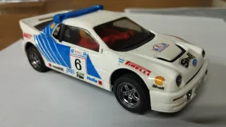 Coche Scalextric Ford RS200 Exin