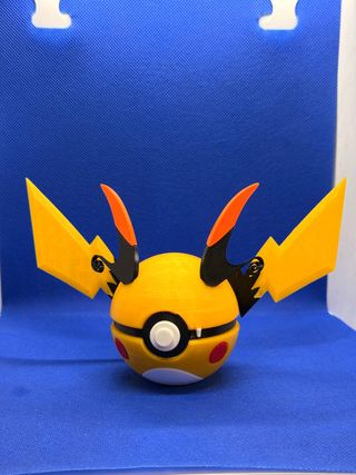 PokeBall Mega Raichu 3D