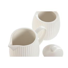 Azucarero y Lechera Urban Porcelana Blanco
