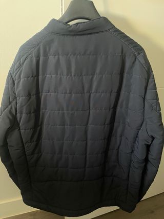 Abrigo Zara Hombre Talla XL Azul