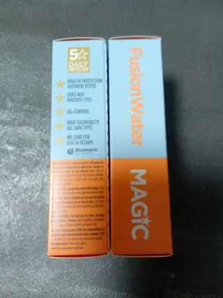 2 x ISDIN Fotoprotector Fusion Water MAGIC SPF 50