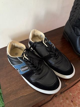 Scarpe donna nere e argento taglia 40