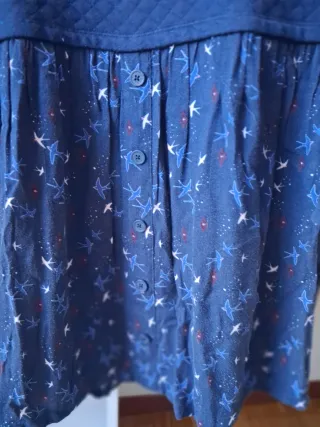 Vestido de niña manga larga