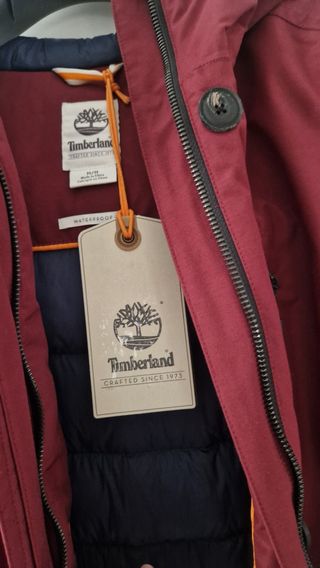 Parka Timberland Donna Rossa Taglia M