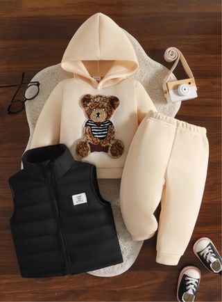Conjunto 2/3 anos urso