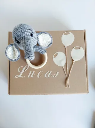 Pack recién nacido elefante