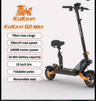 Patinete Eléctrico Kukirin G2 pro