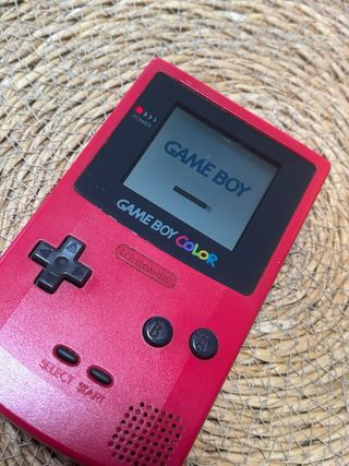 Consola Game Boy Color Roja Nintendo