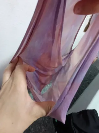 Camiseta Zara sin mangas tie-dye talla M Nuevo.