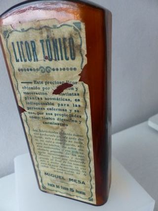 ANTIGUA BOTELLA DE FARMACIA - TONICO