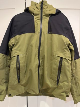 Giacca da sci Wedze P900 verde t-12 anni