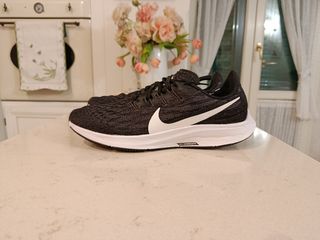 Nike Pegasus 36 Zoom Uomo Nero Bianco