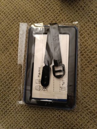 Tarjeteros de equipaje para viaje