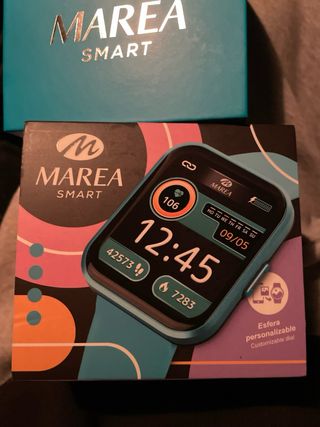 Smartwatch Marea Smart Negro/Rosa