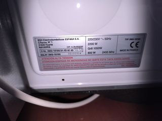 Microondas Balay con Grill gama alta, Analógico