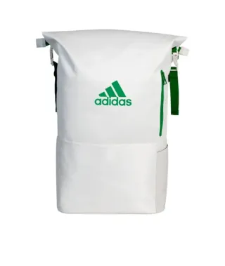 Mochila Adidas Multigame Blanca y Verde