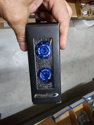 Contrapesos Puig Hi-Tech Parts Azul