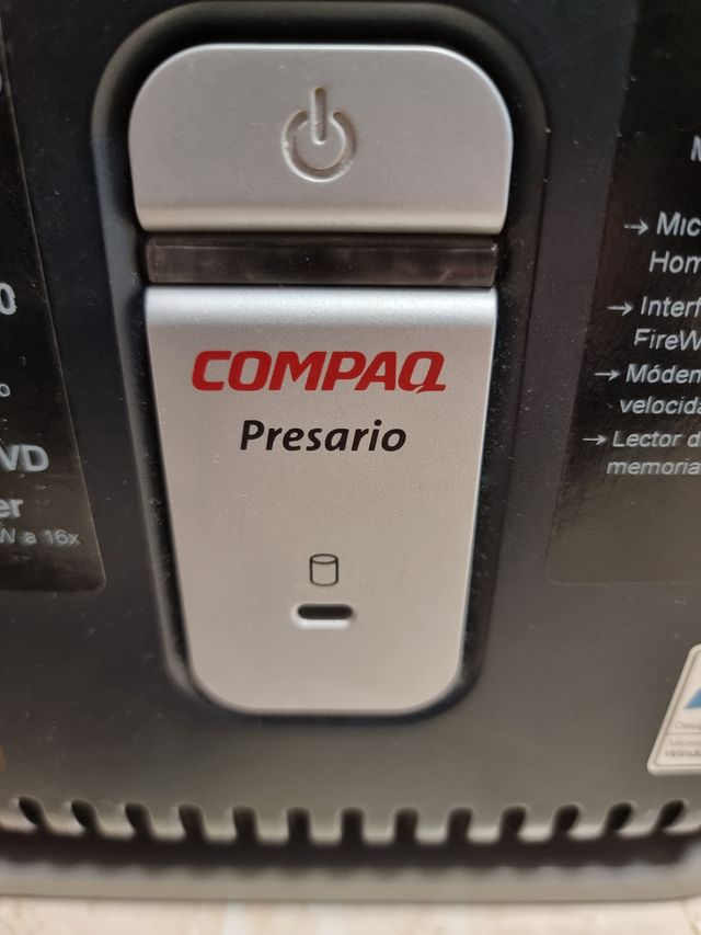 Ordenador Compaq Presario Sobremesa