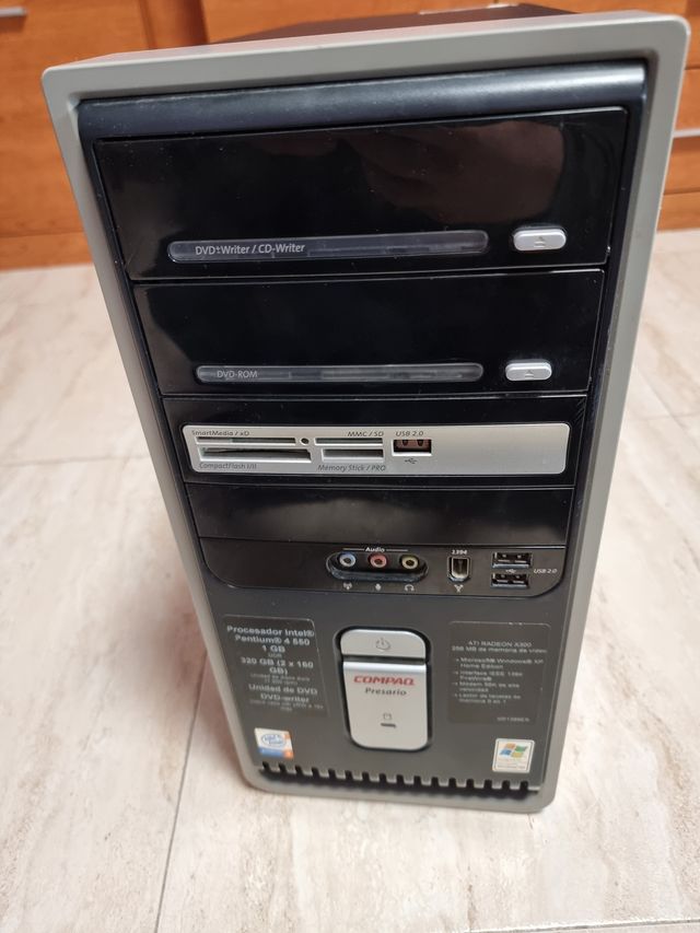 Ordenador Compaq Presario Sobremesa