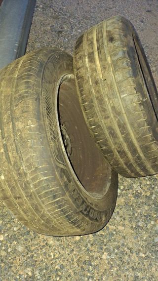 Ruedas Goodyear con llantas de acero