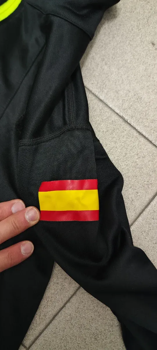 Chaqueta bomberos UME negra y amarilla