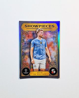Cromo De Bruyne Showpieces Topps SuperStars