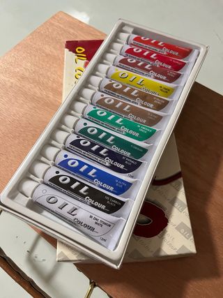 Lote de pinturas al óleo