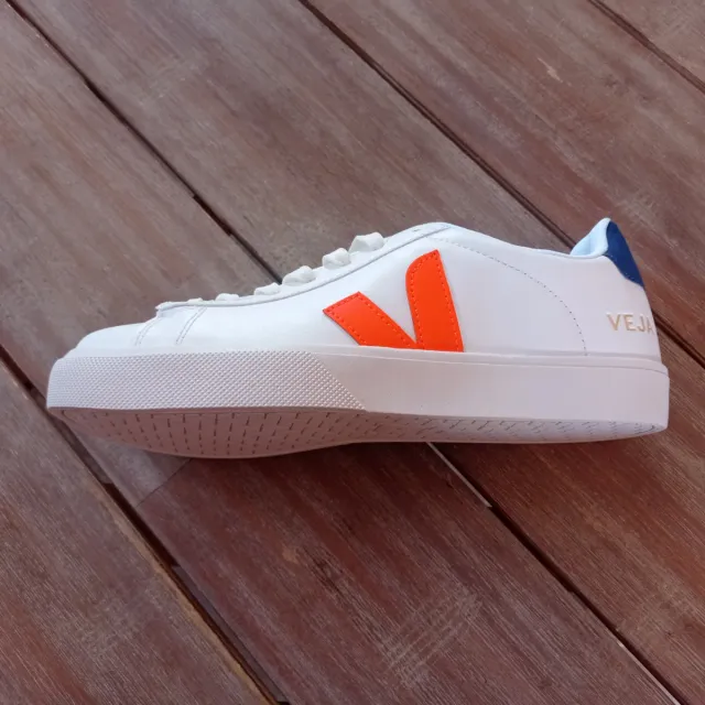 Zapatillas Veja Hombre Talla 43 Naranja/Blanco