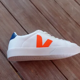 Zapatillas Veja Hombre Talla 43 Naranja/Blanco