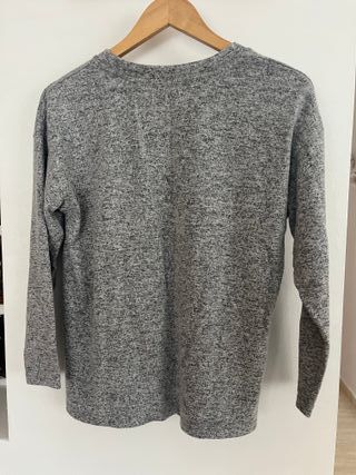Jersey TEX gris mujer talla M
