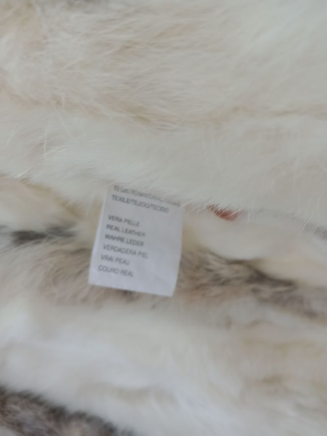 Cappotto in pelliccia naturale