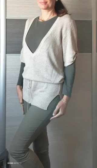 Jersey Massimo Dutti Dorado Talla M