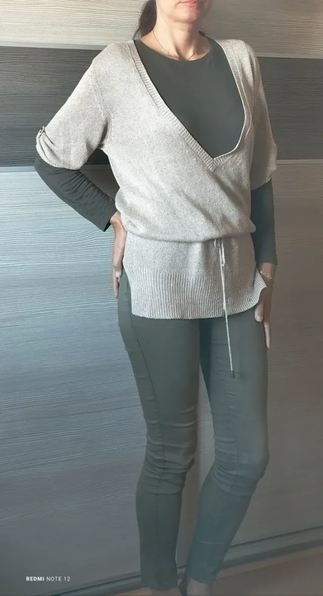 Jersey Massimo Dutti Dorado Talla M