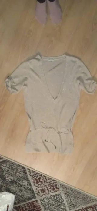 Jersey Massimo Dutti Dorado Talla M
