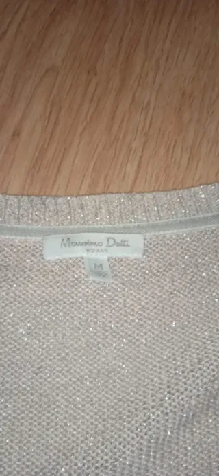 Jersey Massimo Dutti Dorado Talla M