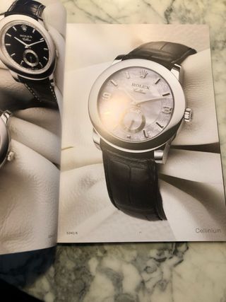 Catalogo Rolex Cellini