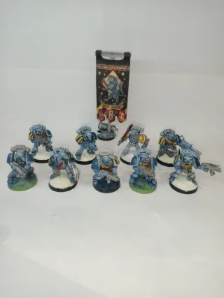 X9 marines metal Rogue trader lobos espaciales 